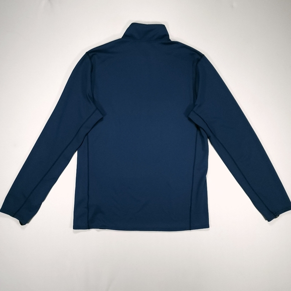Patagonia Capilene Base Layer Midweight 1/4 Zip Mens M Polartec Blue Great Cond - Picture 3 of 14